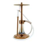 INFINITY HOOKAH - BRONZE GLASS-BRONZE BODY