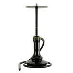 NOVA HOOKAH - BLACK GLASS-BLACK BODY