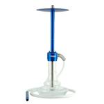 NOVA HOOKAH - CLEAR GLASS-BLUE BODY